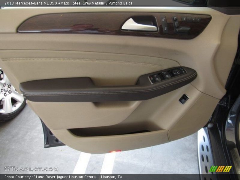Steel Grey Metallic / Almond Beige 2013 Mercedes-Benz ML 350 4Matic