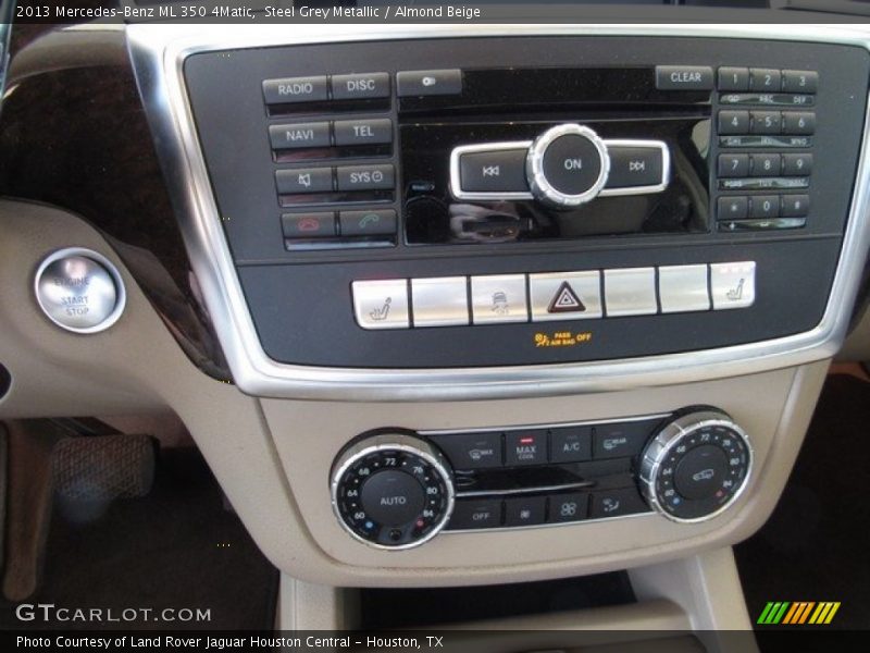 Steel Grey Metallic / Almond Beige 2013 Mercedes-Benz ML 350 4Matic