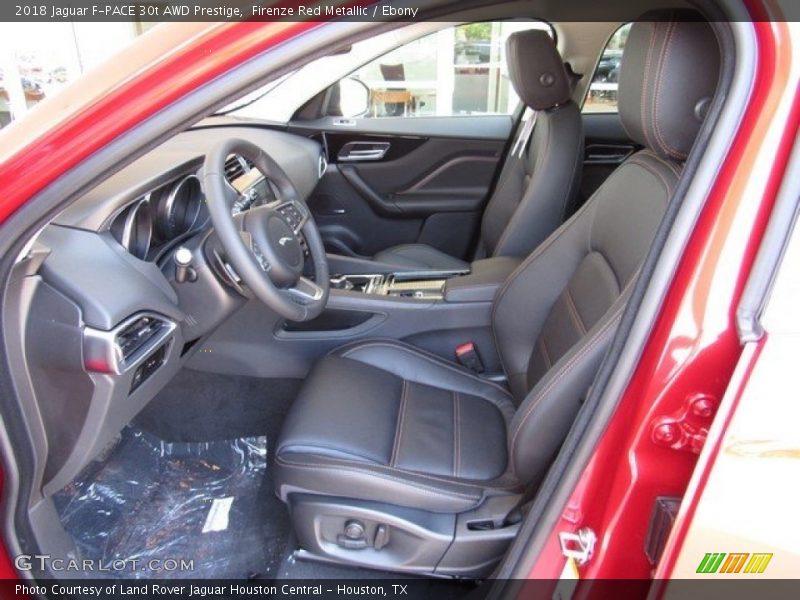 Firenze Red Metallic / Ebony 2018 Jaguar F-PACE 30t AWD Prestige