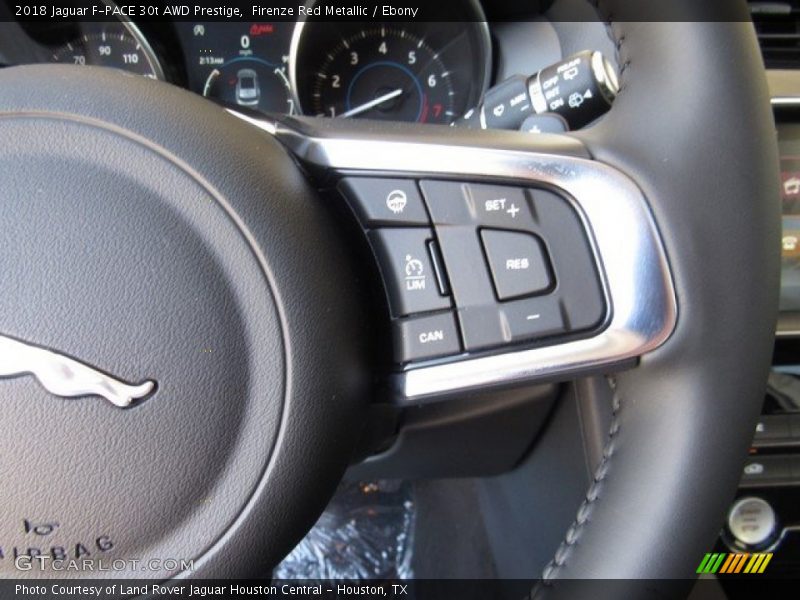 Firenze Red Metallic / Ebony 2018 Jaguar F-PACE 30t AWD Prestige