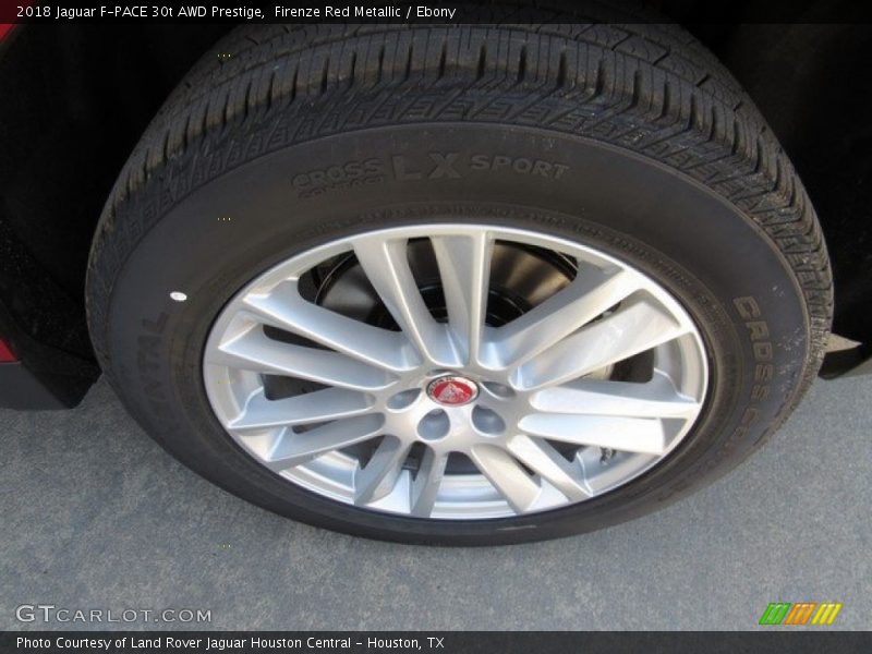 Firenze Red Metallic / Ebony 2018 Jaguar F-PACE 30t AWD Prestige