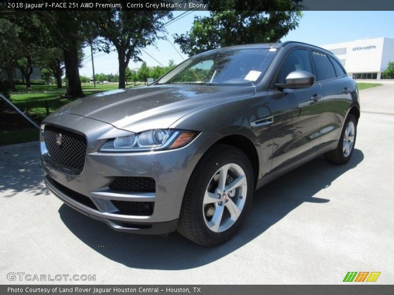 Corris Grey Metallic / Ebony 2018 Jaguar F-PACE 25t AWD Premium