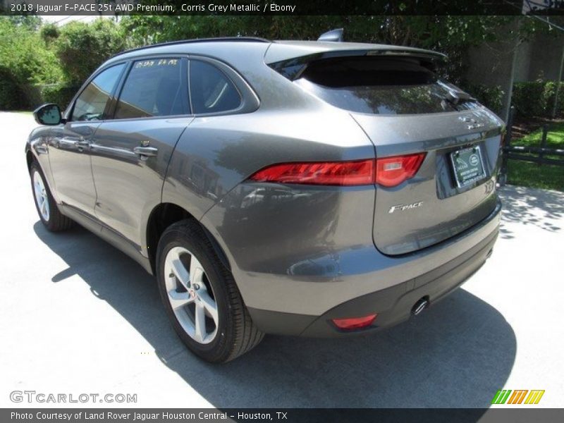 Corris Grey Metallic / Ebony 2018 Jaguar F-PACE 25t AWD Premium