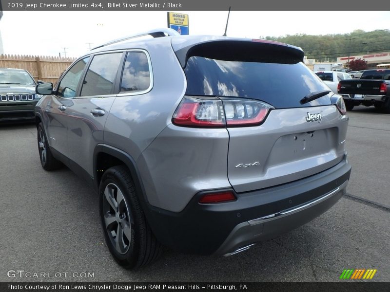 Billet Silver Metallic / Black 2019 Jeep Cherokee Limited 4x4