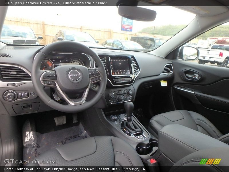  2019 Cherokee Limited 4x4 Black Interior