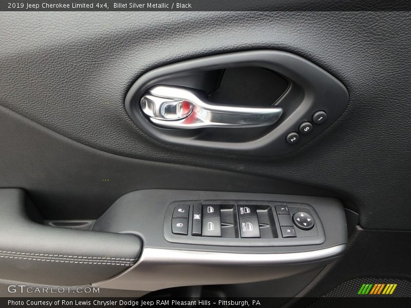 Controls of 2019 Cherokee Limited 4x4