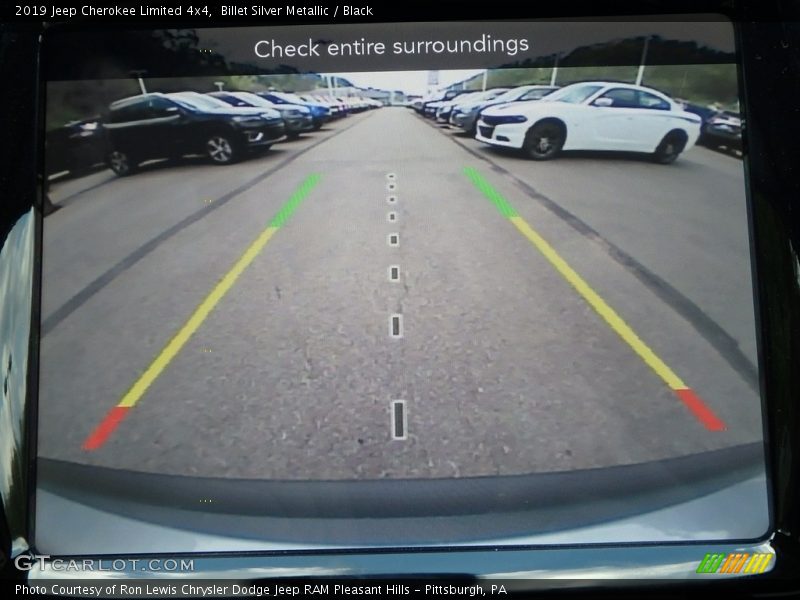 Billet Silver Metallic / Black 2019 Jeep Cherokee Limited 4x4