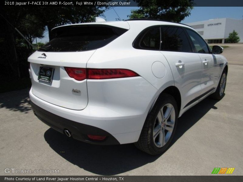 Fuji White / Ebony/Light Oyster 2018 Jaguar F-PACE 30t AWD R-Sport