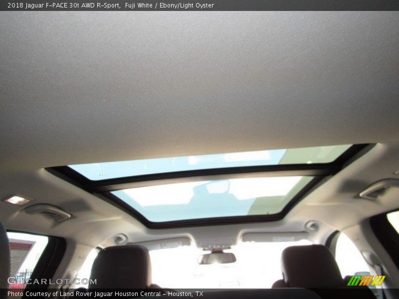 Fuji White / Ebony/Light Oyster 2018 Jaguar F-PACE 30t AWD R-Sport