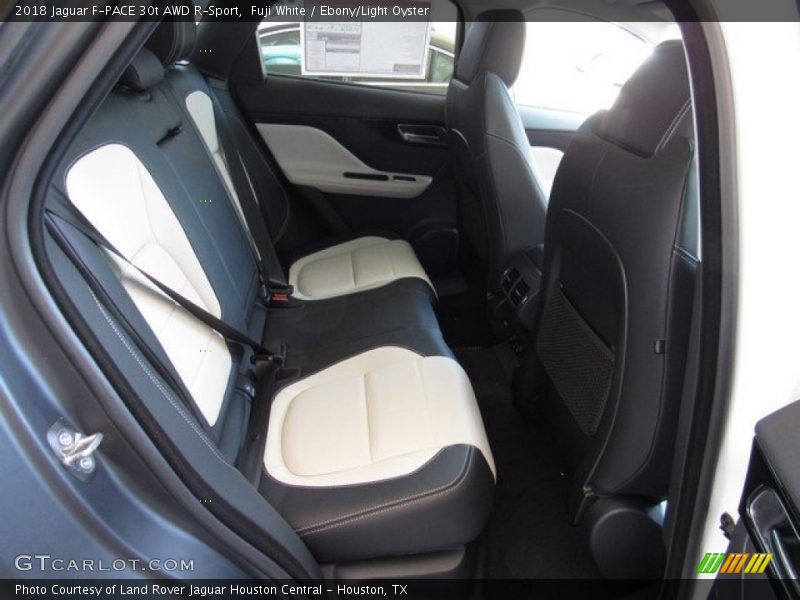 Rear Seat of 2018 F-PACE 30t AWD R-Sport