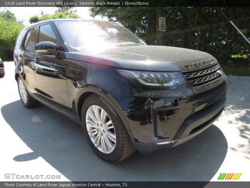 Santorini Black Metallic / Ebony/Ebony 2018 Land Rover Discovery HSE Luxury