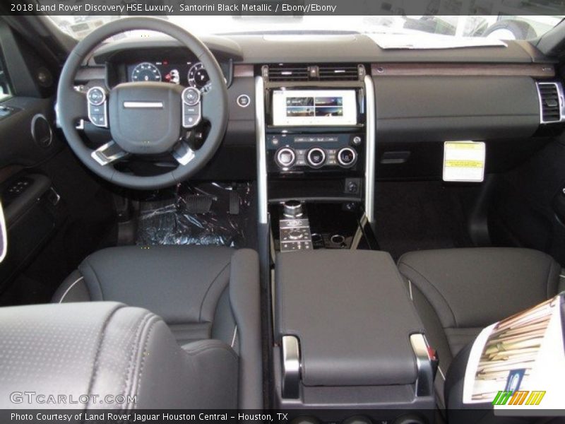 Santorini Black Metallic / Ebony/Ebony 2018 Land Rover Discovery HSE Luxury