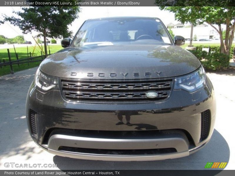 Santorini Black Metallic / Ebony/Ebony 2018 Land Rover Discovery HSE Luxury