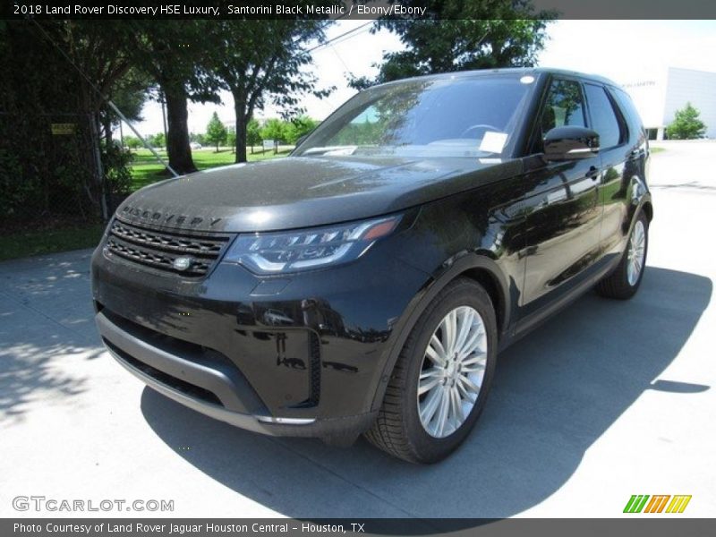 Santorini Black Metallic / Ebony/Ebony 2018 Land Rover Discovery HSE Luxury