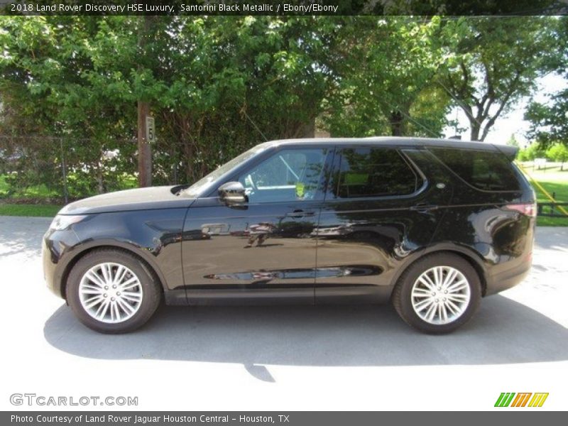 Santorini Black Metallic / Ebony/Ebony 2018 Land Rover Discovery HSE Luxury