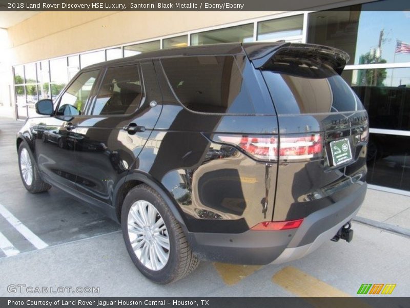 Santorini Black Metallic / Ebony/Ebony 2018 Land Rover Discovery HSE Luxury