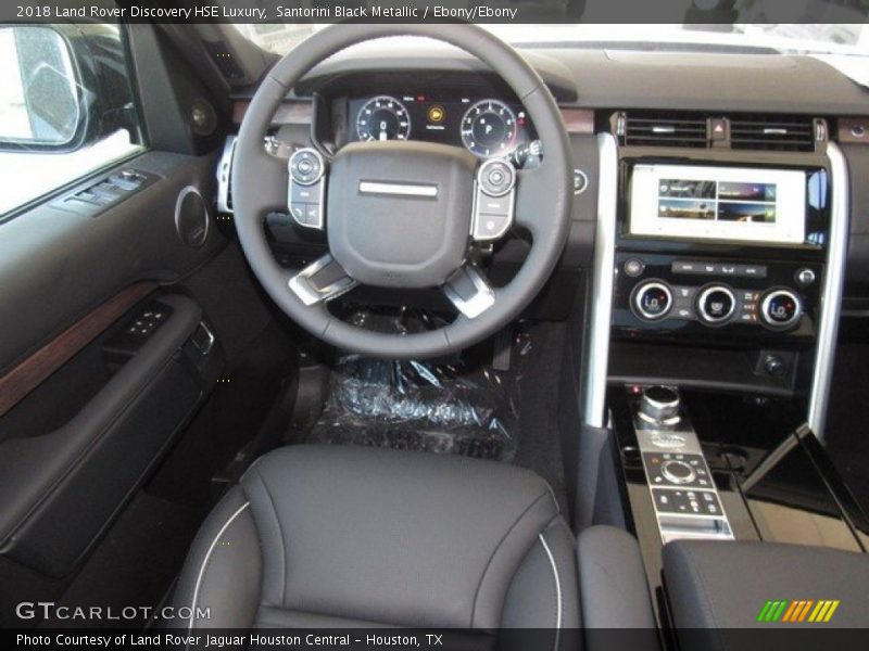 Santorini Black Metallic / Ebony/Ebony 2018 Land Rover Discovery HSE Luxury