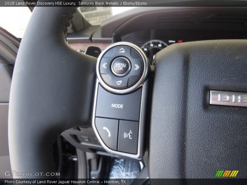 Santorini Black Metallic / Ebony/Ebony 2018 Land Rover Discovery HSE Luxury