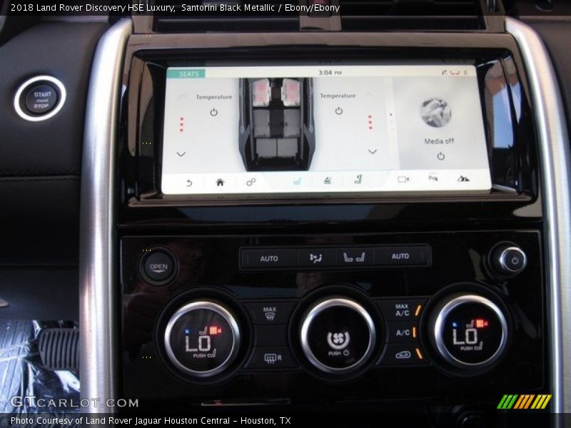 Santorini Black Metallic / Ebony/Ebony 2018 Land Rover Discovery HSE Luxury