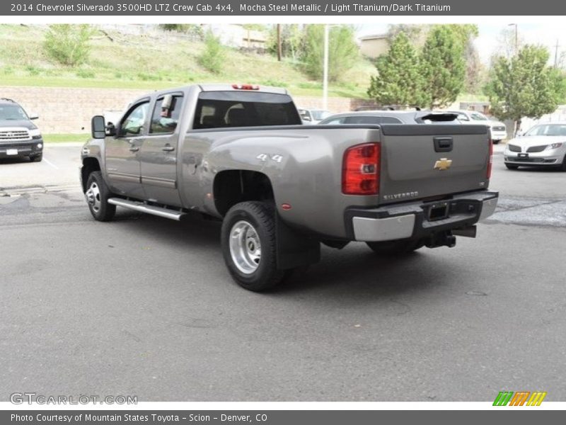 Mocha Steel Metallic / Light Titanium/Dark Titanium 2014 Chevrolet Silverado 3500HD LTZ Crew Cab 4x4