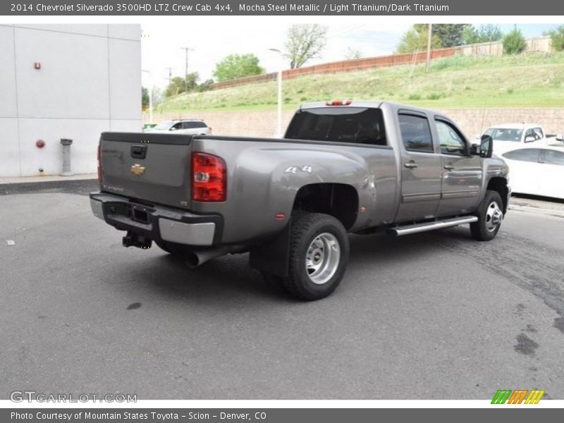 Mocha Steel Metallic / Light Titanium/Dark Titanium 2014 Chevrolet Silverado 3500HD LTZ Crew Cab 4x4