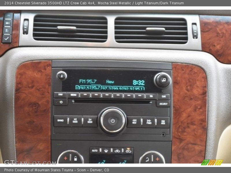 Mocha Steel Metallic / Light Titanium/Dark Titanium 2014 Chevrolet Silverado 3500HD LTZ Crew Cab 4x4