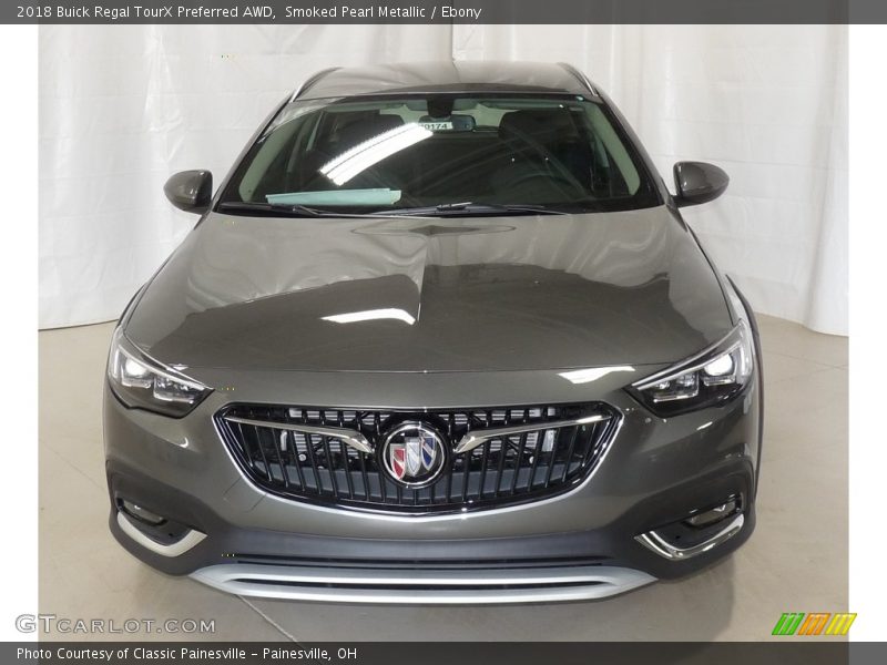 Smoked Pearl Metallic / Ebony 2018 Buick Regal TourX Preferred AWD