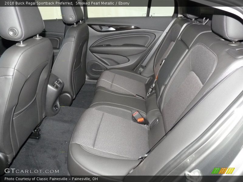 Smoked Pearl Metallic / Ebony 2018 Buick Regal Sportback Preferred