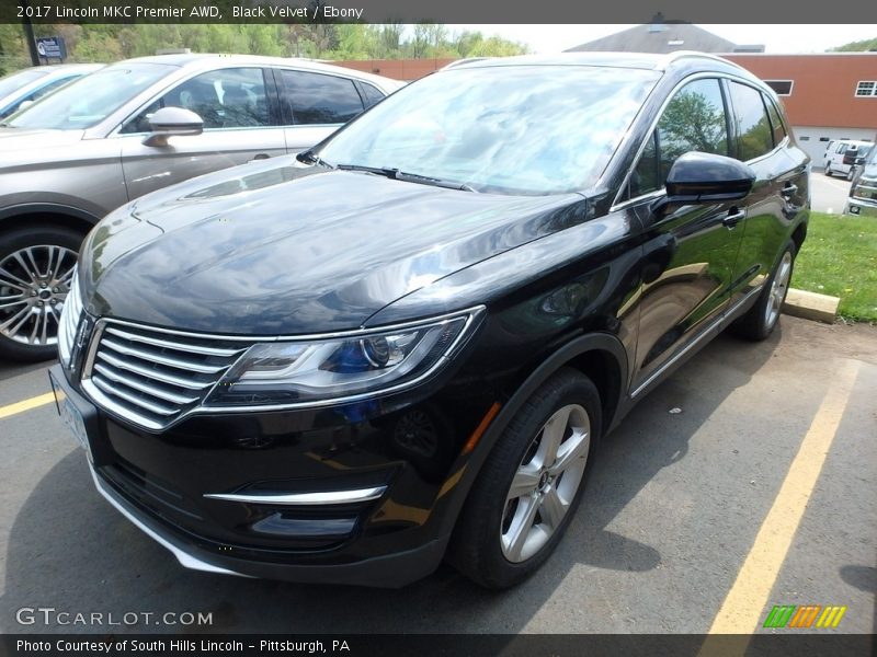 Black Velvet / Ebony 2017 Lincoln MKC Premier AWD