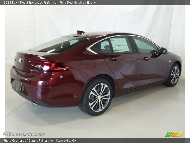 Rioja Red Metallic / Ebony 2018 Buick Regal Sportback Preferred
