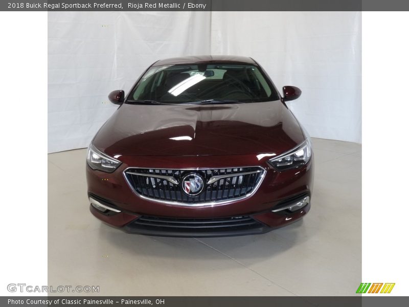 Rioja Red Metallic / Ebony 2018 Buick Regal Sportback Preferred