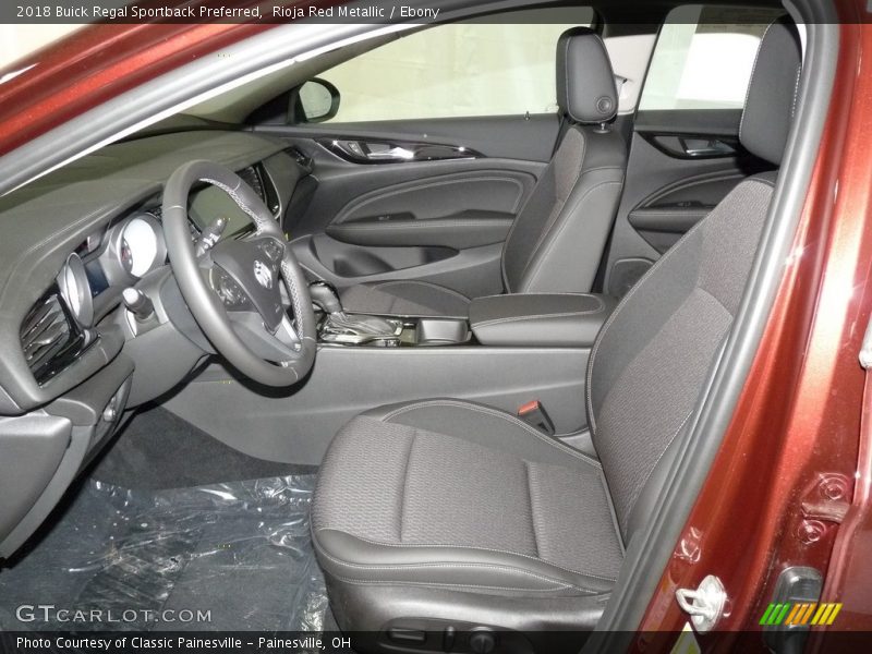 Rioja Red Metallic / Ebony 2018 Buick Regal Sportback Preferred