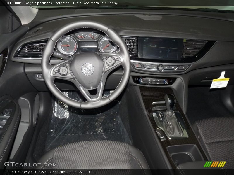 Rioja Red Metallic / Ebony 2018 Buick Regal Sportback Preferred