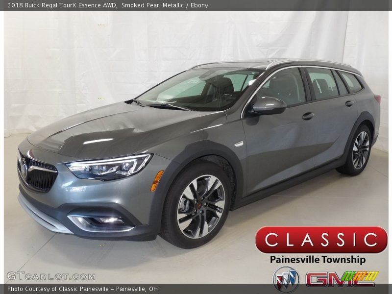 Smoked Pearl Metallic / Ebony 2018 Buick Regal TourX Essence AWD