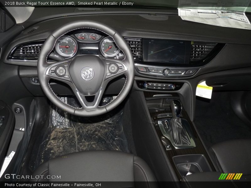 Smoked Pearl Metallic / Ebony 2018 Buick Regal TourX Essence AWD