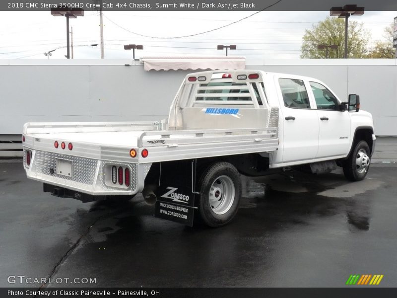 Summit White / Dark Ash/Jet Black 2018 GMC Sierra 3500HD Crew Cab 4x4 Chassis