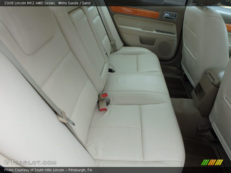 White Suede / Sand 2008 Lincoln MKZ AWD Sedan