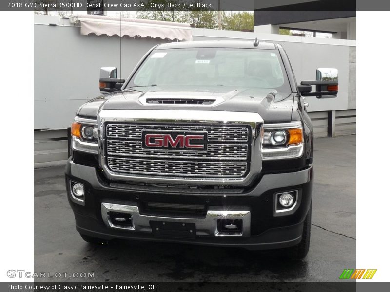 Onyx Black / Jet Black 2018 GMC Sierra 3500HD Denali Crew Cab 4x4