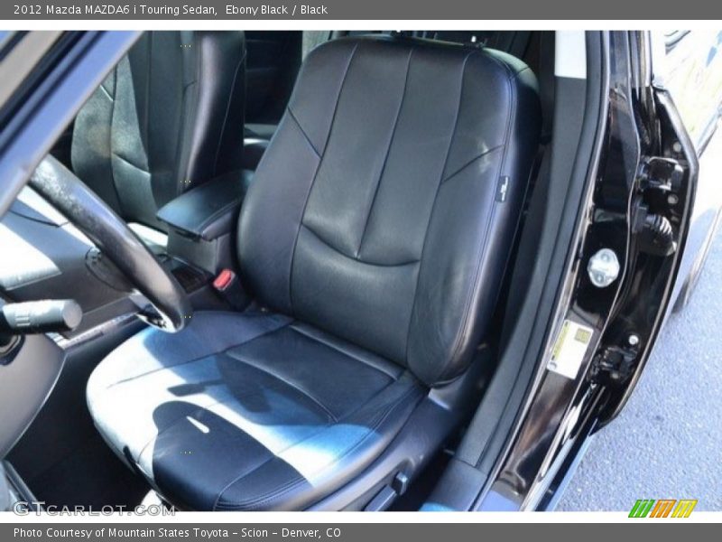 Ebony Black / Black 2012 Mazda MAZDA6 i Touring Sedan