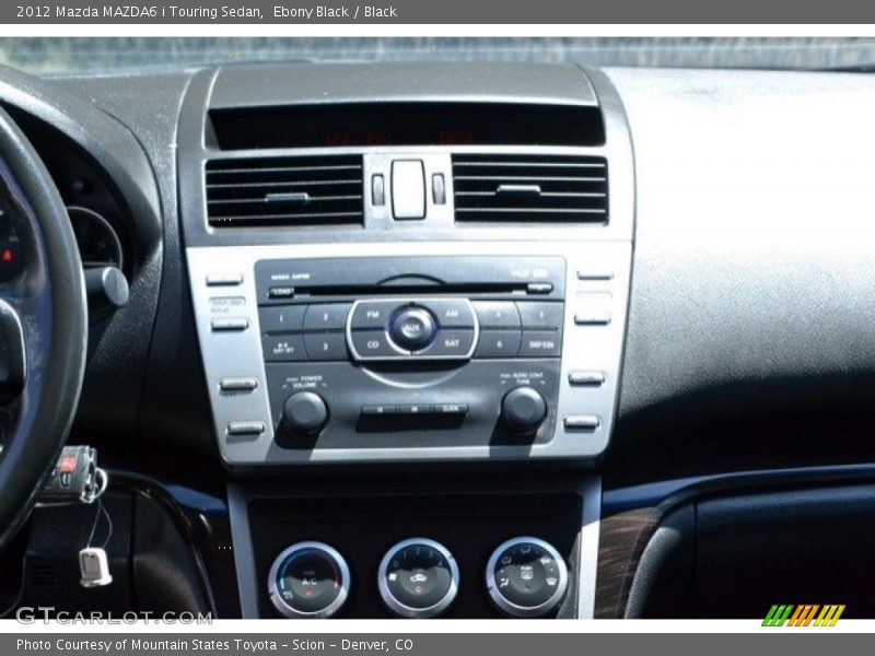 Ebony Black / Black 2012 Mazda MAZDA6 i Touring Sedan