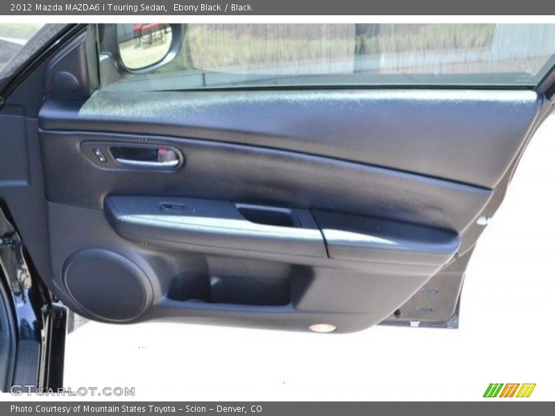 Ebony Black / Black 2012 Mazda MAZDA6 i Touring Sedan