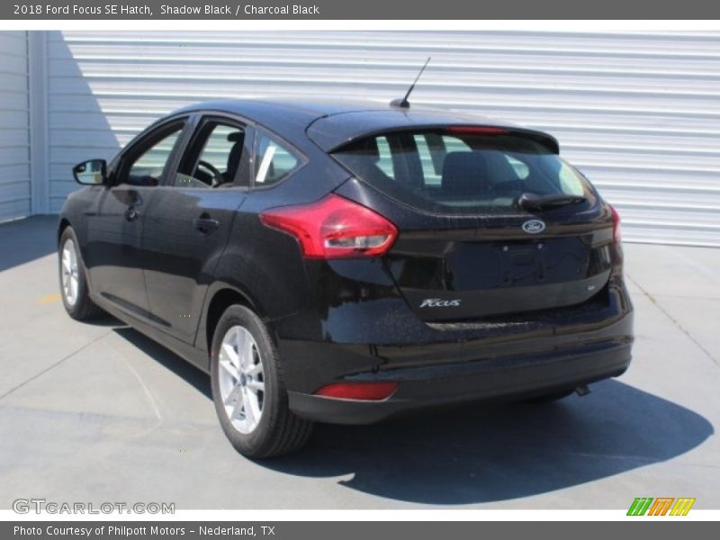 Shadow Black / Charcoal Black 2018 Ford Focus SE Hatch