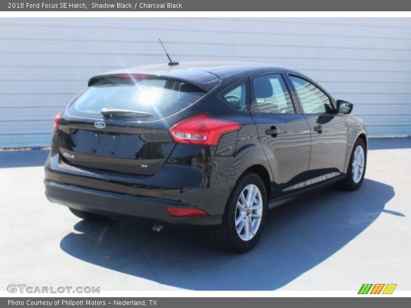 Shadow Black / Charcoal Black 2018 Ford Focus SE Hatch