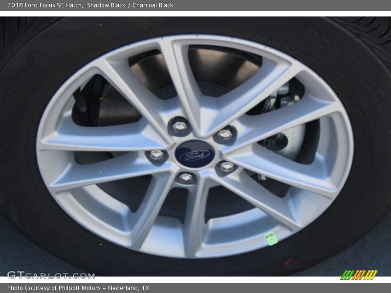 Shadow Black / Charcoal Black 2018 Ford Focus SE Hatch