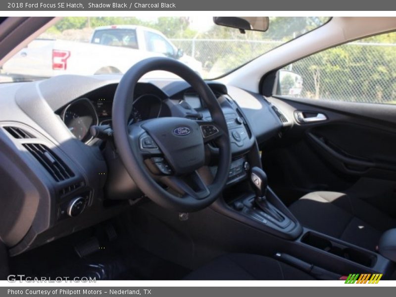 Shadow Black / Charcoal Black 2018 Ford Focus SE Hatch