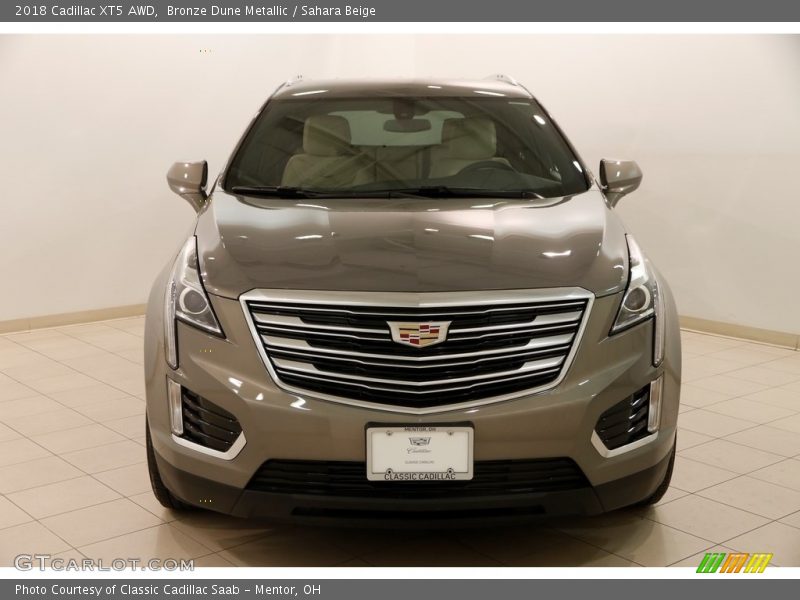 Bronze Dune Metallic / Sahara Beige 2018 Cadillac XT5 AWD