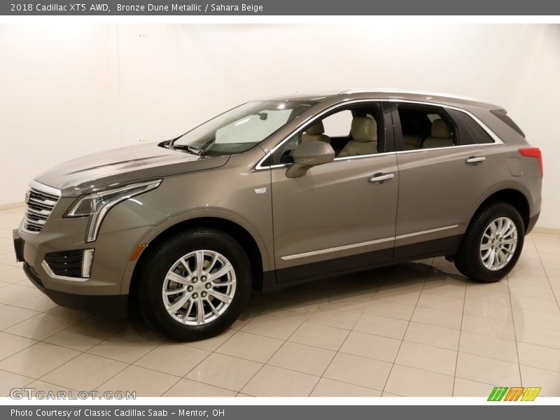Bronze Dune Metallic / Sahara Beige 2018 Cadillac XT5 AWD