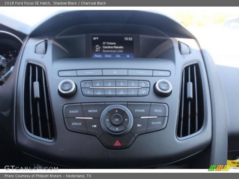 Shadow Black / Charcoal Black 2018 Ford Focus SE Hatch
