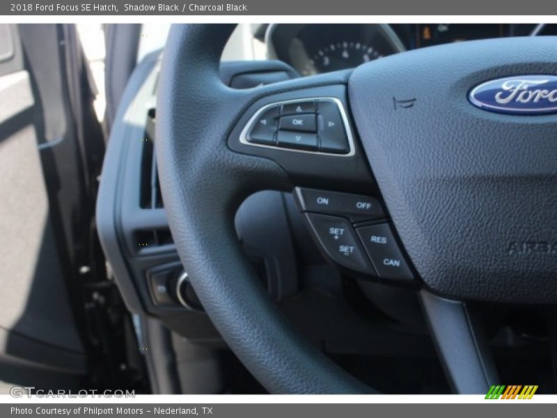 Shadow Black / Charcoal Black 2018 Ford Focus SE Hatch