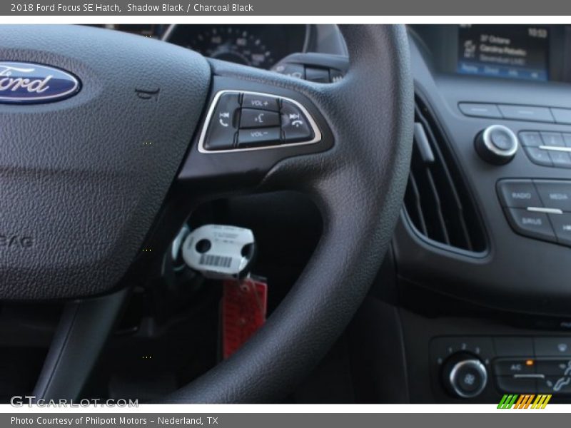 Shadow Black / Charcoal Black 2018 Ford Focus SE Hatch